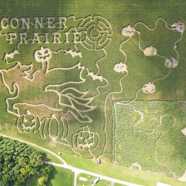 Conner Prairie Corn Maze 2022