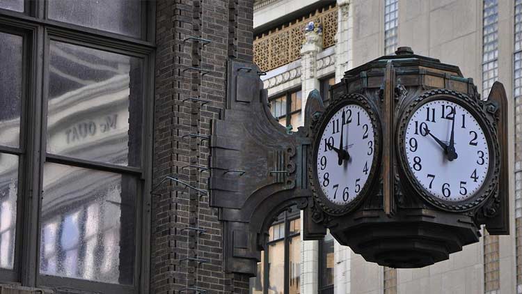 ayres clock