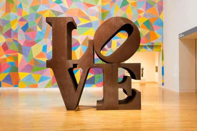 LOVE sculpture