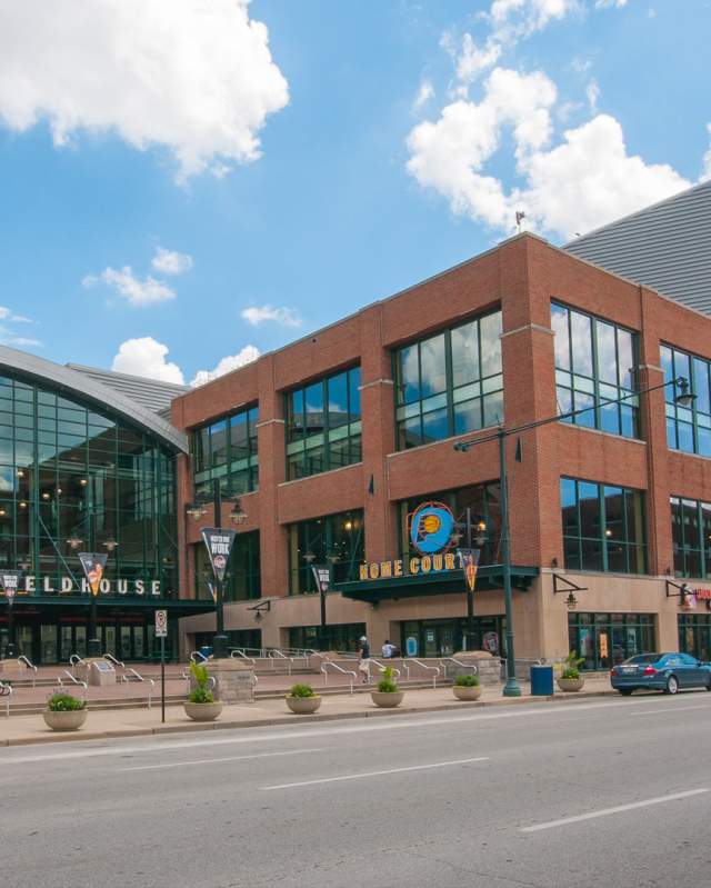 Gainbridge Fieldhouse Exterior