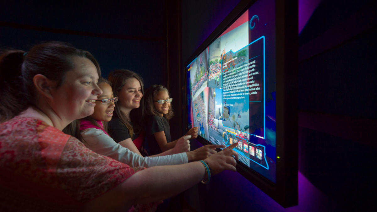 Interactive Exhibit at the Indiana Historical Society