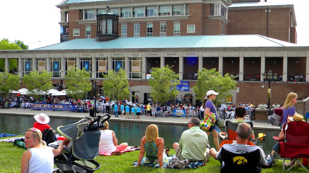 Crowed At The Historical Society Free Concerts