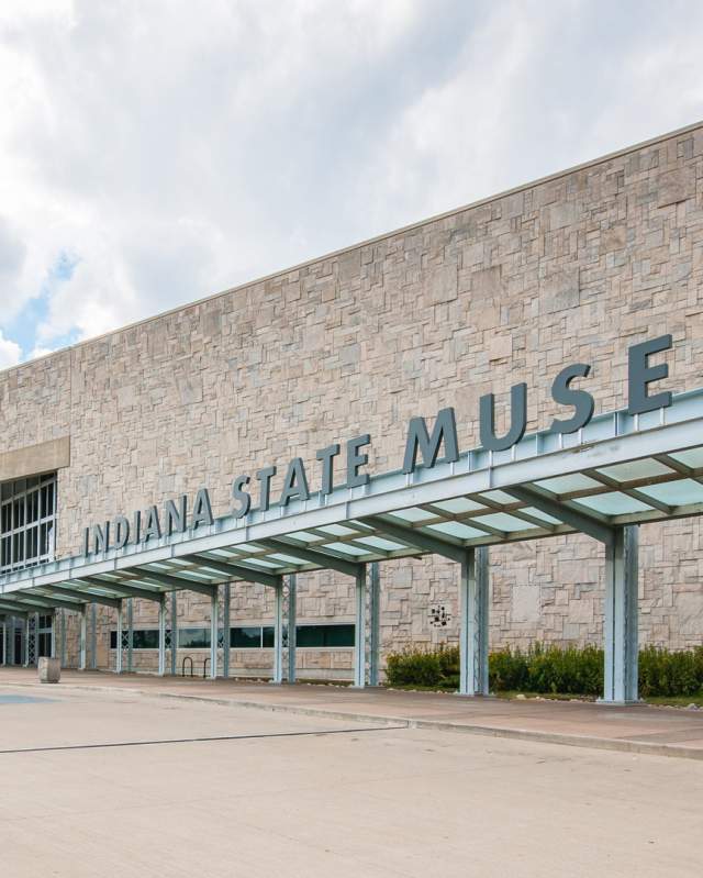 Front Entrance to the Indiana State Museum