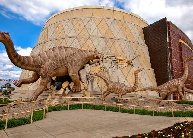 The Chidlren's Museum of Indianapolis is the largest in kid's museum in the world