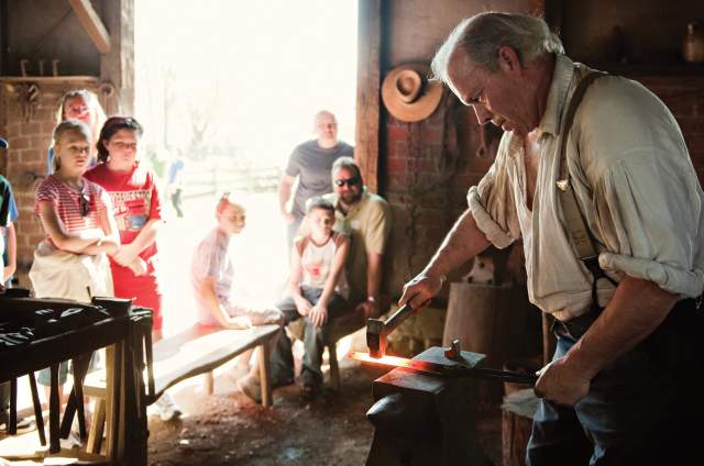 Both history buffs and outdoor enthusiasts get their fix at Conner Prairie