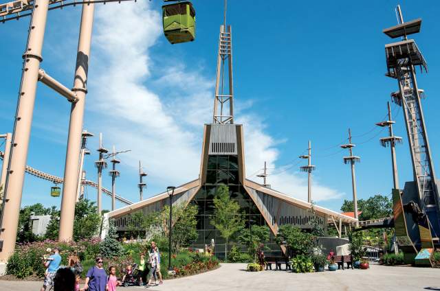 The International Orangutan Center is one of the many must-see attractions at the Indianapolis Zoo