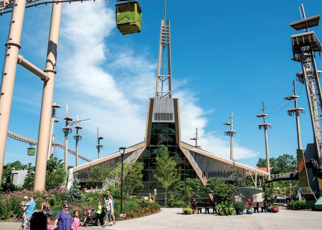 The International Orangutan Center is one of the many must-see attractions at the Indianapolis Zoo