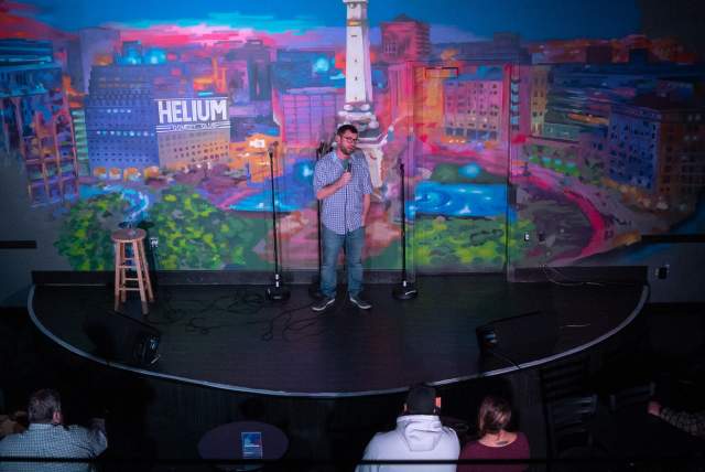 Get your laughs with stand-up at Helium Comedy Club