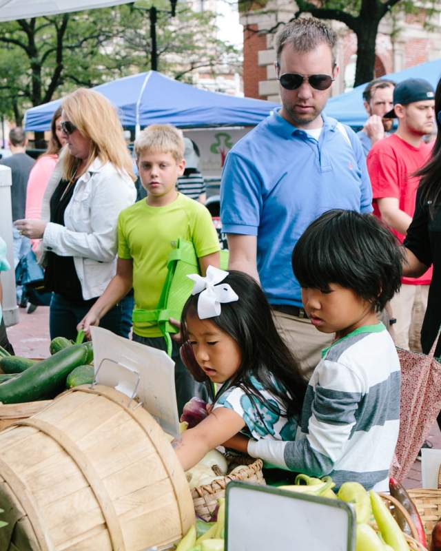 Indy's original farmers market takes place at the Indianapolis City Market