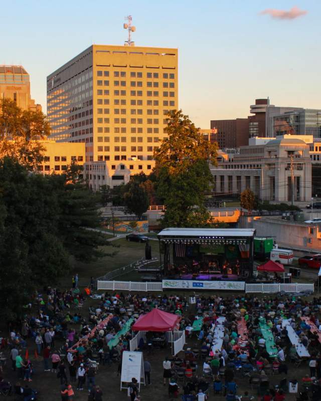 Indy Irish Fest is an annual celebration at downtown's Military Park