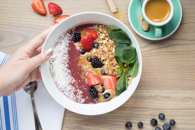 The Garden Table on Mass Ave is a popular spot for vegetarian cuisine