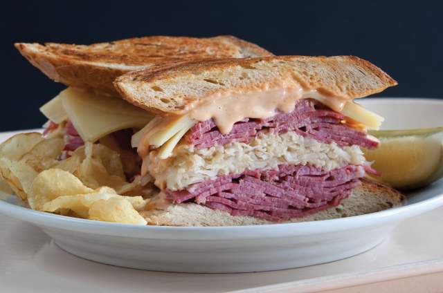 Shapiro's Deli has been an Indy staple for generations and their legendary reuben is a comforting (and filling) classic