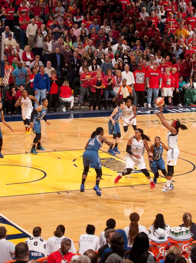 The WNBA's Indiana Fever play at Gainbridge Fieldhouse