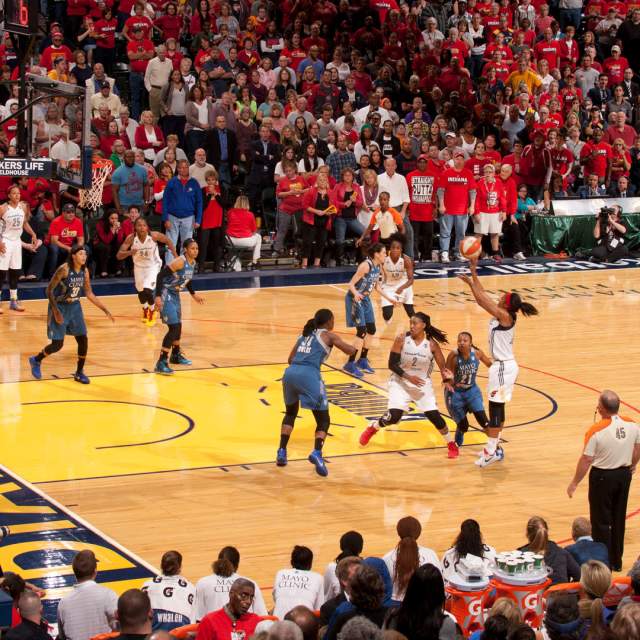 The WNBA's Indiana Fever play at Gainbridge Fieldhouse