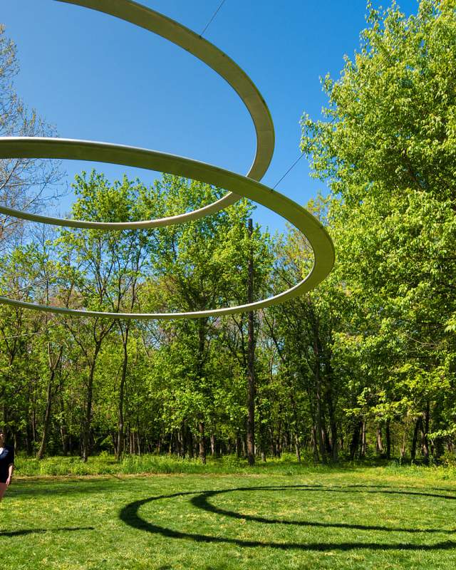 100 Acres at the Newfields campus is an outdoor art lovers dream