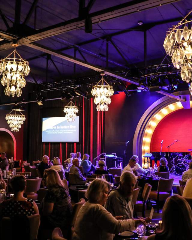 The performing arts take center stage at iconic venues like The Cabaret