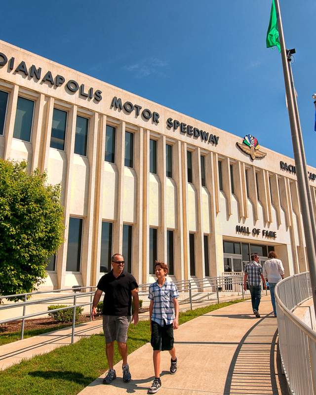 Sports fans make a pilgrimage to the Indianapolis Motor Speedway Museum