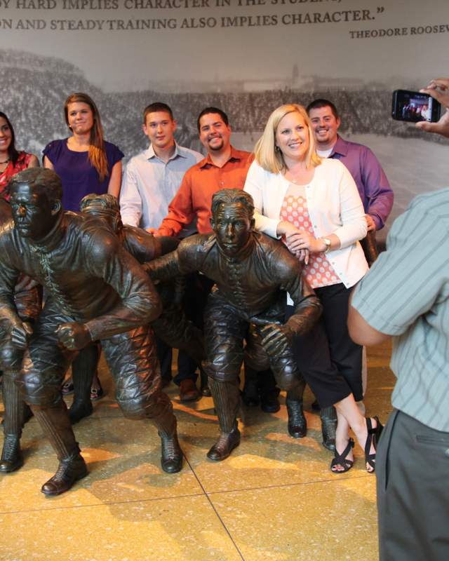 The NCAA Hall of Champions is an ideal stop on a student tour of Indy