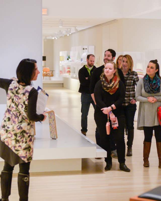 Gallery tours at the Indianapolis Museum of Art at Newfields