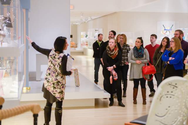 Gallery tours at the Indianapolis Museum of Art at Newfields