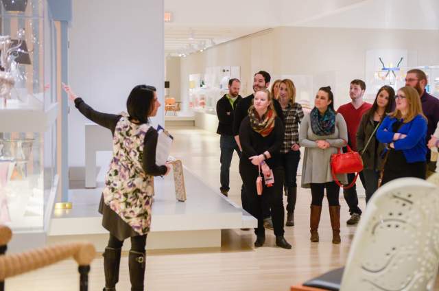 Gallery tours at the Indianapolis Museum of Art at Newfields