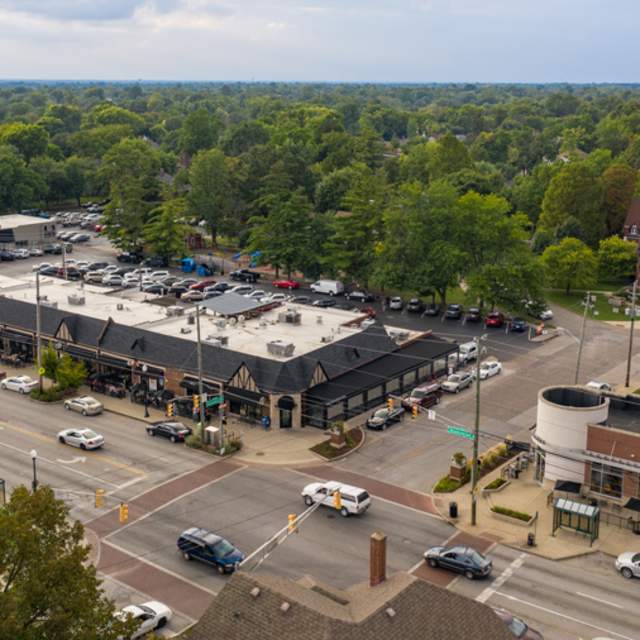 A view of Irvington, Indianapolis.