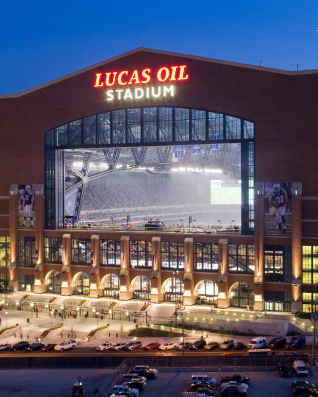 Lucas Oil Stadium Exterior