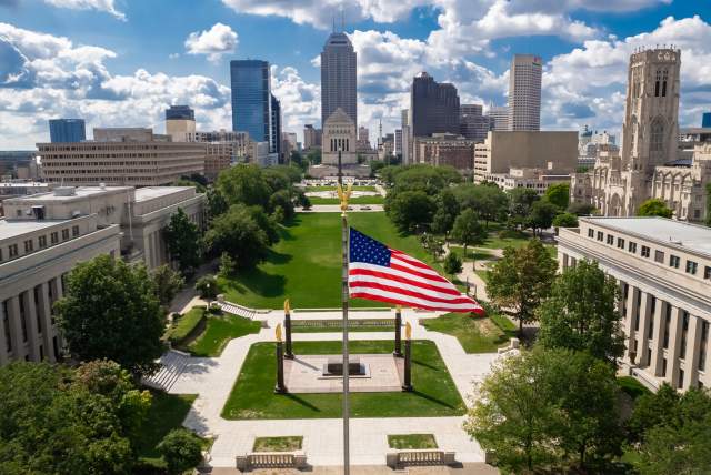 Indiana War Memorial Plaza