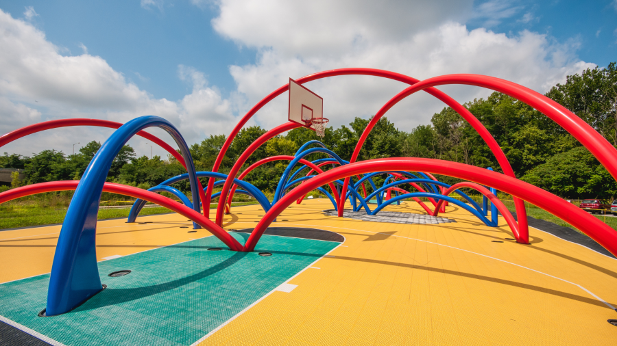 Virginia B Fairbanks Basketball Court